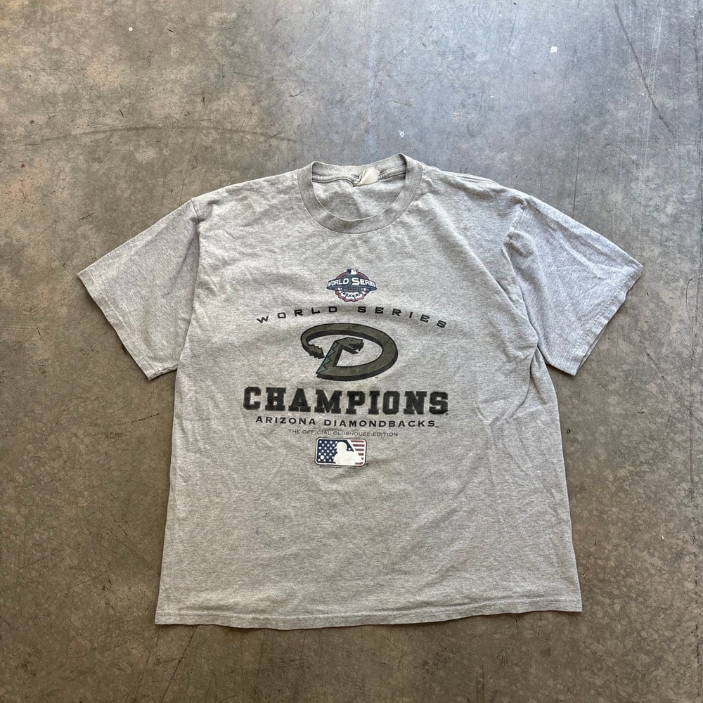 Vintage AZ Diamondbacks Lee Sports 2001 World Series Champions